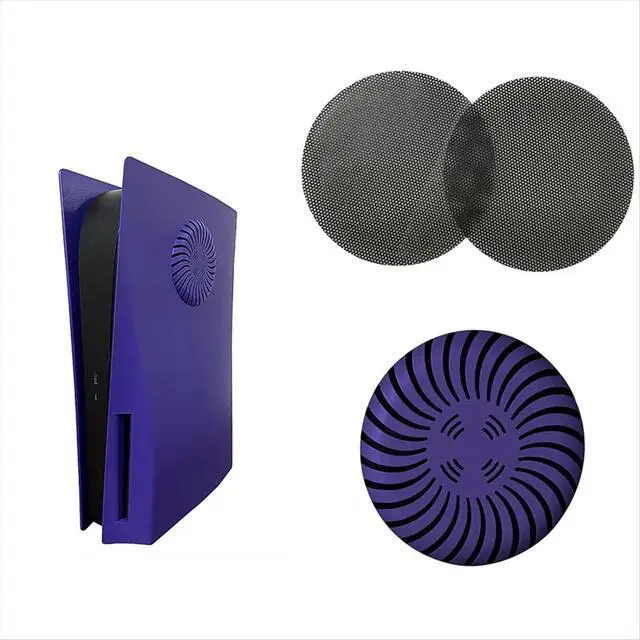Alt view image 3 of 6 - For Dust Filter Dustproof Mesh Case Cover Easy Cleaning Faceplate Ventilator Game Accessory 4Pcs