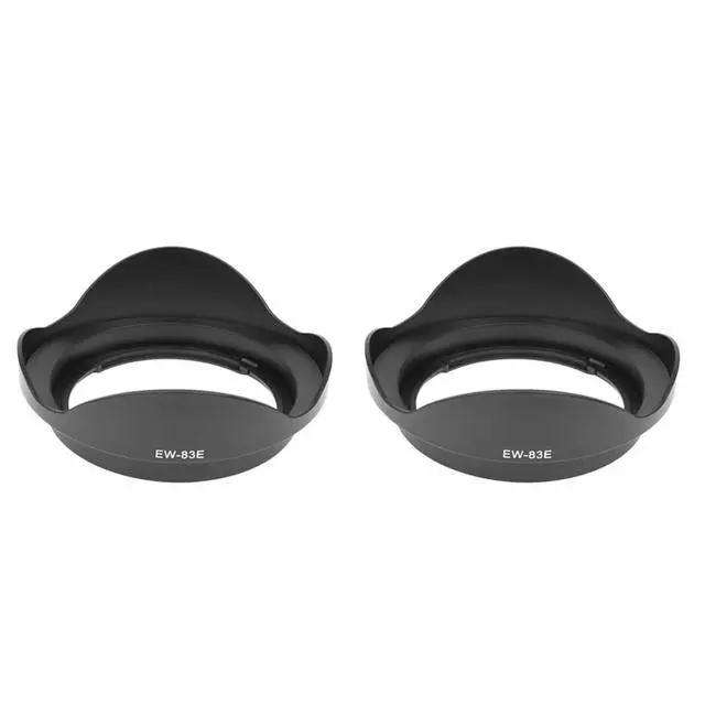 Alt view image 2 of 6 - IDUD 2X Replacement Digital Lens Hood EW-83E For 16-35Mm, 20-35Mm, 17-35Mm, 17-40Mm And 10-22Mm Lenses