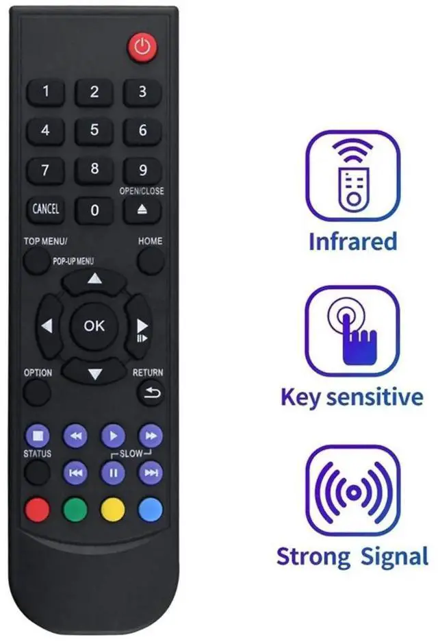 Main image of Replace N2QAYA000205 Remote Control for BluRay DVD Player DP-UB150 DP-UB154 DP-UB450 DP-UB159 DP-UB154EG-K