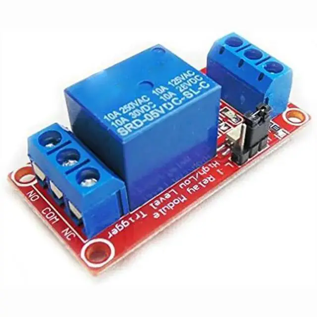 Alt view image 3 of 6 - 2Pcs 5V One Channel Relay Module Relay Switch with Optocoupler Isolation Support High Low Level Trigger