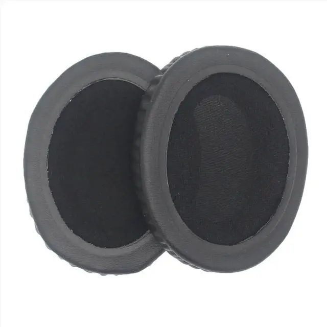 Main image of 2Pcs Ear Pads for Headphones Covers Replacement Soft Sponge Leather Foam Cushions 105x85mm Sizes