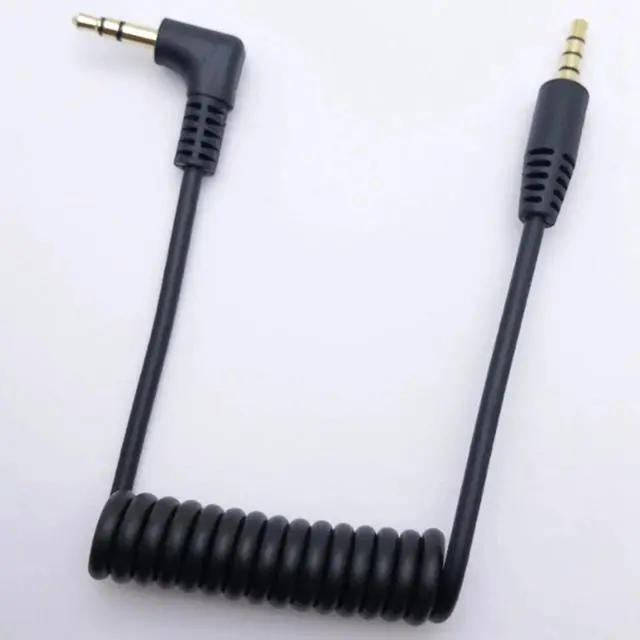 Alt view image 2 of 3 - 2X 3.5Mm Audio Cable - Dual Male 3.5Mm TRRS To TRS Universal Cable For Microphones-AAAE