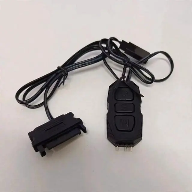 Main image of ARGB Controller Cable 5V 3 Pin RGB Controller SATA Power Supply Light Strips Controller Cable for PC Motherboards