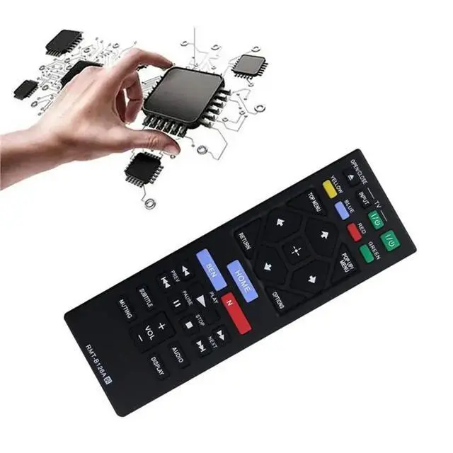 Alt view image 3 of 6 - IDUD For BD Blu-Ray DVD Player Replacement Remote Control RMT-B126A Fits Models BDP-BX120 BDP-BX320