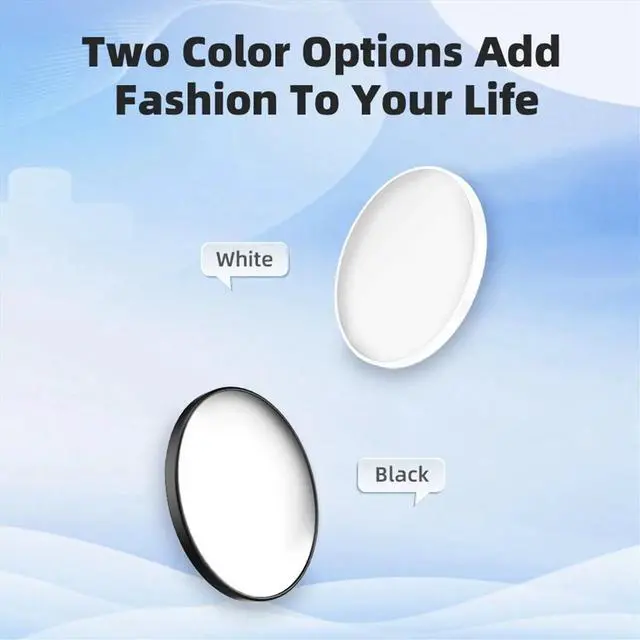 Alt view image 2 of 6 - Magnetic Mirror Smartphone Selfie Vlog Mirror High Definition Reflective Selfie Phone for Photo Video Black