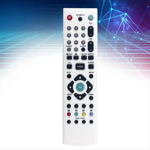 Alt view image 2 of 3 - Replace 11LCD15DVB Remote Control for BUSH Universal 11LCD15DVB T628/T638 LCD32TV016HD/CD15