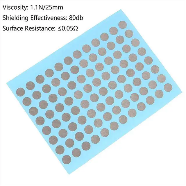 Alt view image 2 of 3 - 6mm Remote Control Button Repair Conductive Tape Patch Game Console Handle Button Contact Failure Repair