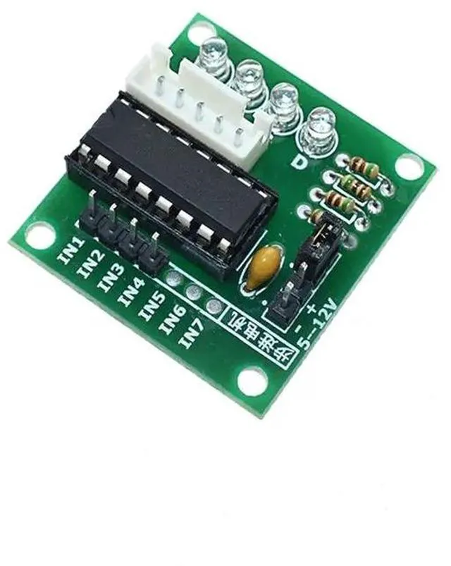 Main image of Uln2003 Stepper Motor Driver Board + 5V Stepper Motor Stepper Motor Complete Set