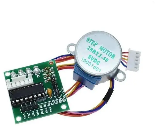 Alt view image 3 of 3 - Uln2003 Stepper Motor Driver Board + 5V Stepper Motor Stepper Motor Complete Set