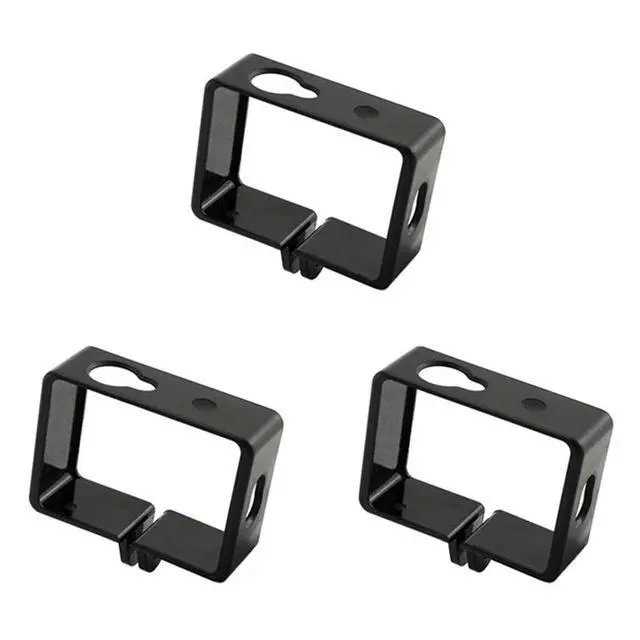Alt view image 3 of 6 - IDUD 3X Protective Housing Side Border Frame Case For Yi Xiaoyi Action Sport Camera Accessories Black