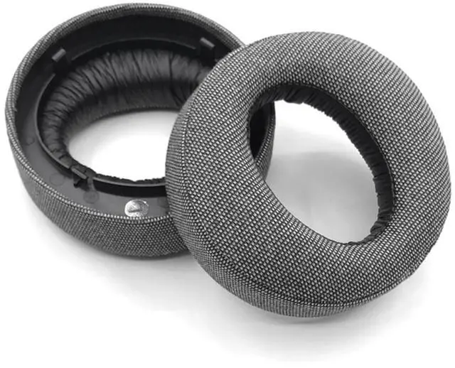 Alt view image 2 of 6 - Replacement Ear Pads for Pulse Headphones Enhanced Comfort Earmuff Cushions Cotton Linen