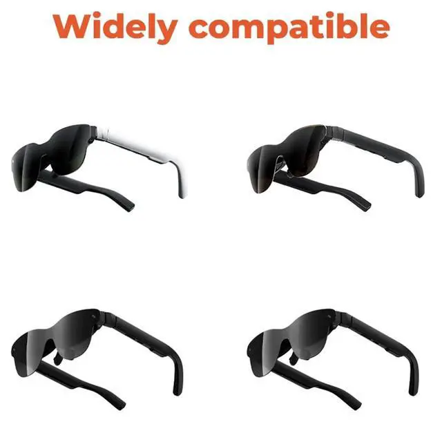 Alt view image 2 of 6 - Sound Tube for Air 3S/3S Pro and Air 4/4Pro Smart Glasses Accessories - Soft Silicone Sound Guide Tube