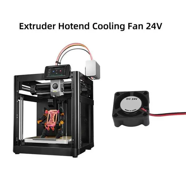 Alt view image 2 of 3 - For AD5X Extruder Hotend Cooling Fan 24V Rapid Cooling Speed and Fan for AD5X 3D Printer Parts