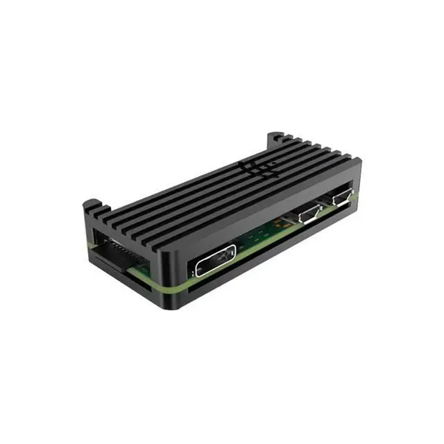 Alt view image 3 of 3 - For Zero 2 W Aluminum Alloy Case Passive Cooling Heat Sink Universal Protective Case for RPi Zero 2 W