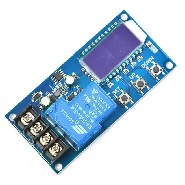 Alt view image 2 of 6 - 6-60V 30A Lead-Acid Solar Charge Controller Protection Board Charger Time Switch 12V 24V 36V 48V Battery