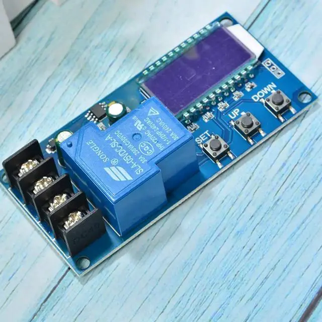 Alt view image 3 of 6 - 6-60V 30A Lead-Acid Solar Charge Controller Protection Board Charger Time Switch 12V 24V 36V 48V Battery