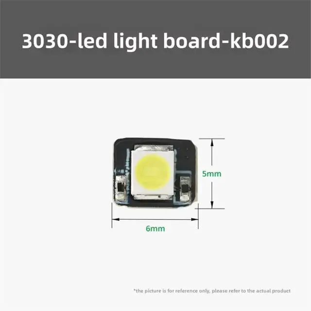 Alt view image 3 of 6 - 2pcs for 3D Printing Model Standard Parts LED Light Board Rectangular Version KB001