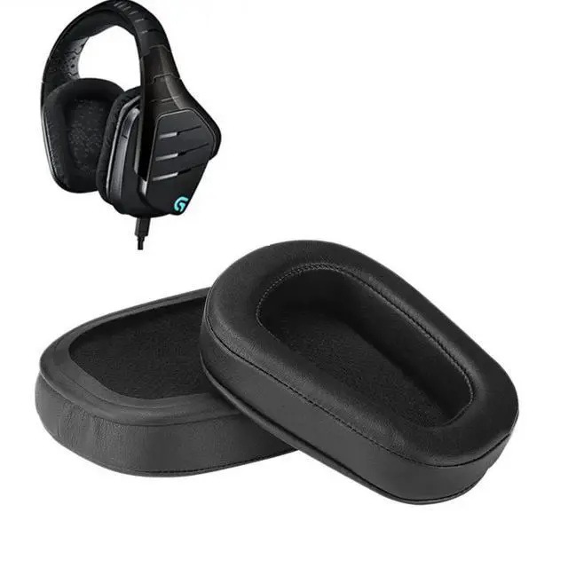 Alt view image 2 of 3 - Ear Pads+Headband For G633 G933 Headphones Replacement Foam Earmuffs Ear Cushion Accessories