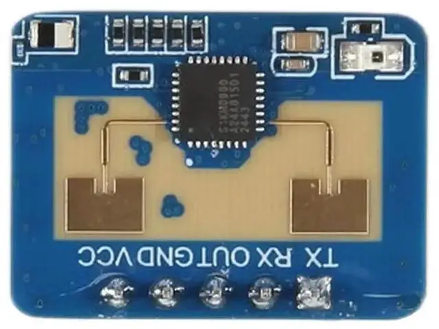 Alt view image 3 of 6 - LD2410C 24G Radar Human Presence Sensor FMCW Radar Millimeter Wave Motion Detection Module DC5V