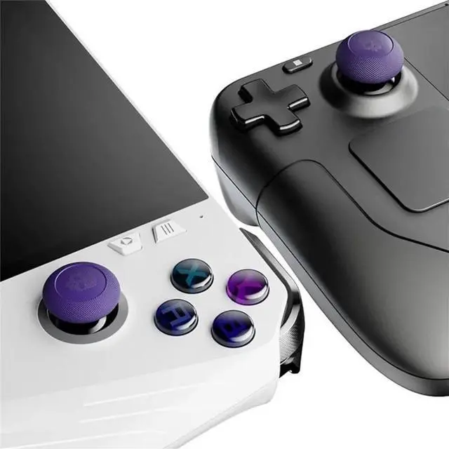 Main image of 4PCS Joystick Cap for Ally/X Thumbstick Case for /OLED Game Consoles Silicone Joystick Cap D