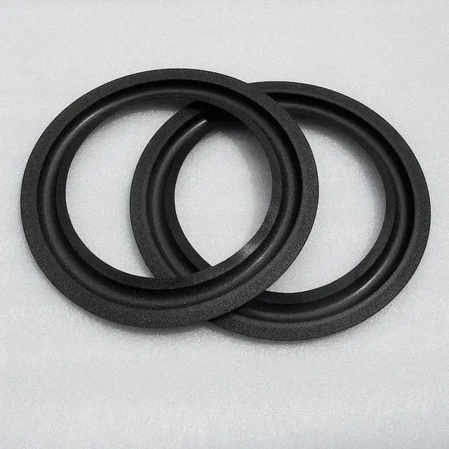 Alt view image 3 of 6 - 2PC Speaker Woofer Foam Surround Repair Kit Round Shape 7.5 Inch For Car Speaker Subwoofer DJ Audio Home Theater HiFi