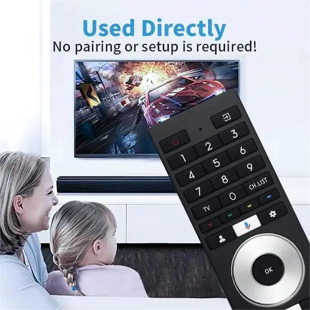 Alt view image 2 of 3 - Replace CT-95090 Remote Control for C350NP Series 4K TV Remote Control