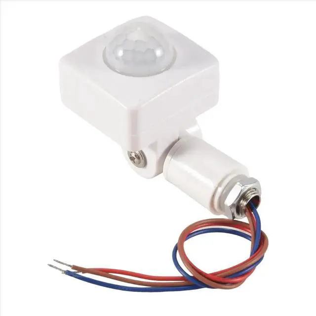 Alt view image 3 of 6 - Automatic PIR 85-265V Security PIR Infrared Motion Sensor Detector Wall LED Light Outdoor 160 Degrees 10M Whit