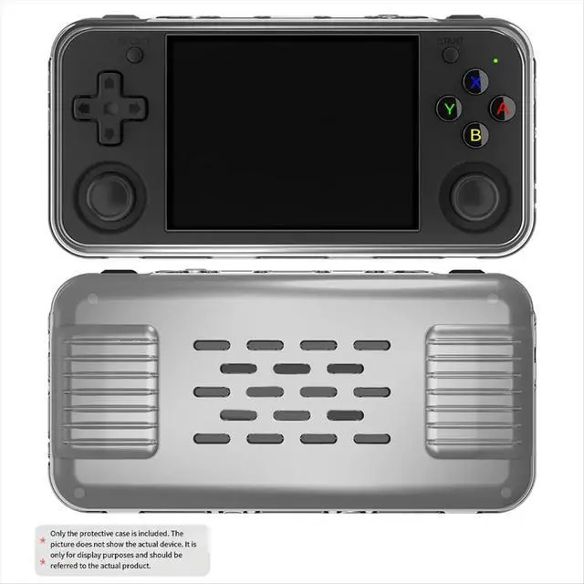 Alt view image 3 of 6 - For RG35XX H Open Source Handheld Protective Cover Handheld Game Console Protective Shell Transparent