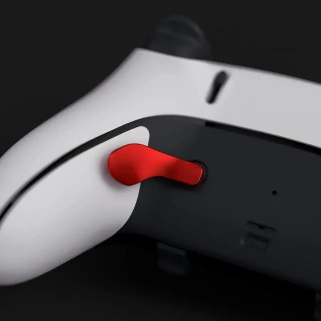 Alt view image 2 of 6 - For Edge Controller, Metallic Replacement Interchangeable 4PCS Metal Back Buttons for Edge Controller