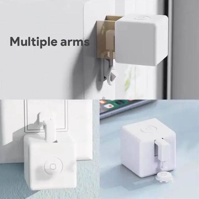 Alt view image 2 of 6 - Tuya Smart Bluetooth Zigbee Fingerbot Plus Switch Toolpack Button Pusher Touch Arm Fingerbot Toolpack