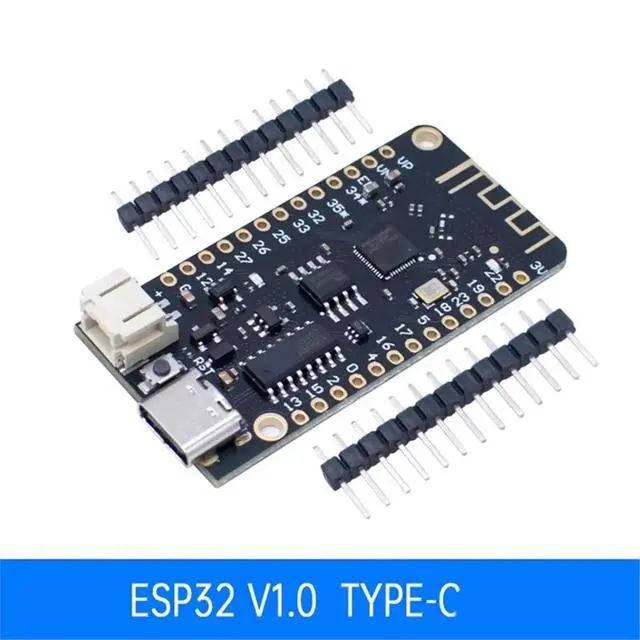 Alt view image 2 of 4 - For Lite V1.0.0 Bluetooth Development Board for ESP-32 REV1 CH340G 4MB Type-C for MicroPython