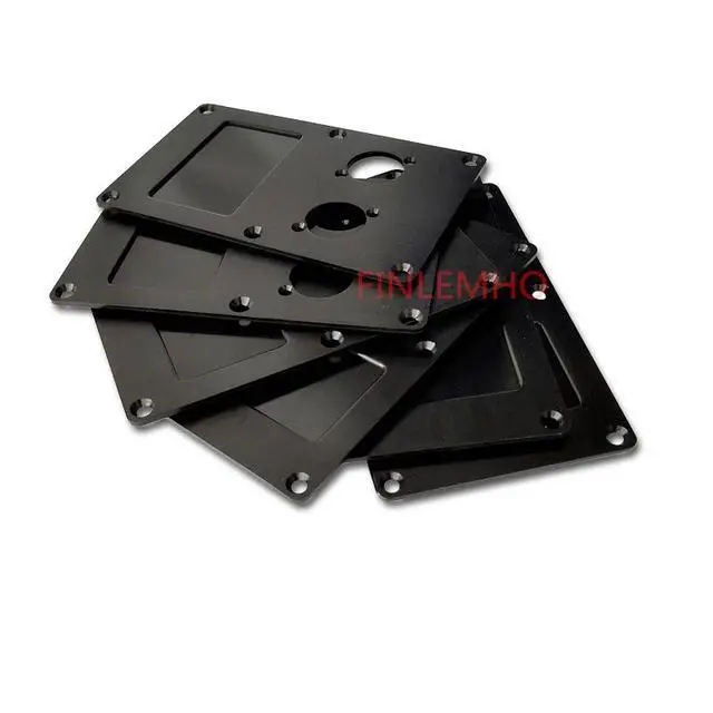 Alt view image 3 of 6 - 1PC DJ Speaker Cable Terminal Plate For SpeakOn 4 Pin Socket Connector Audio Wire Input Aluminum 145mm×90mm