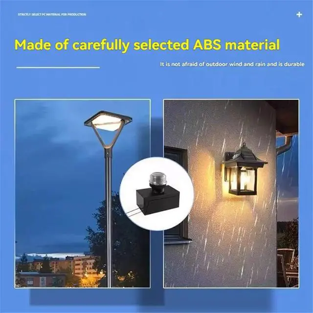 Alt view image 2 of 3 - Photocell Sensor Dusk to Dawn Light Sensor Switch AC100V-250V Photoelectric Sensor Automatic on Off Lighting Controller
