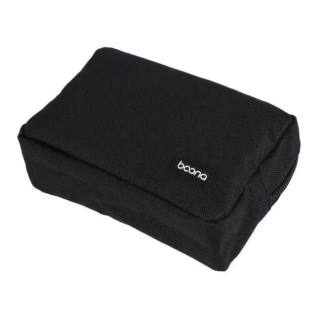 Alt view image 3 of 6 - Travel Storage Bag Multifunctional Storage Bag for Laptop Power Adapter Power Bank Data Cable Charger Black