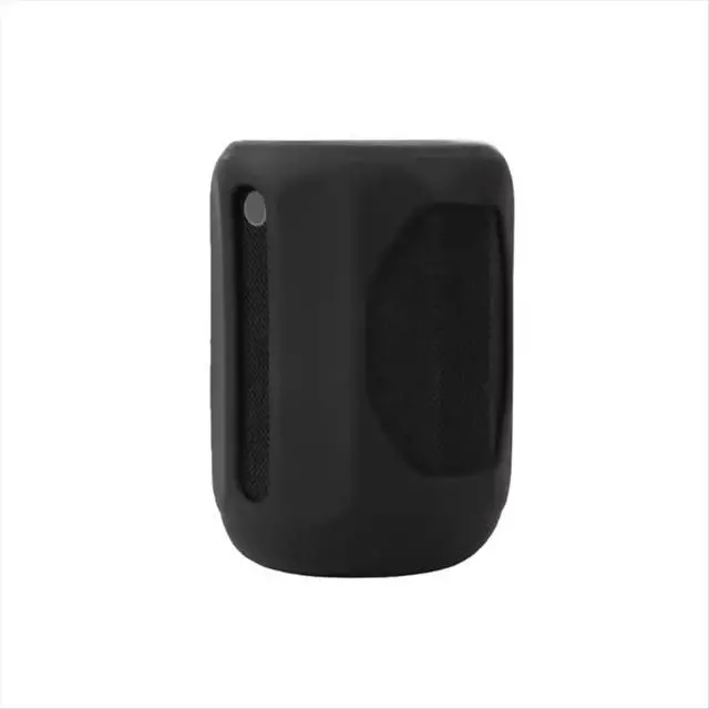 Alt view image 2 of 3 - Shockproof Silicone Protective Sleeve for Speaker Mini Dustproof Cover Case Enhanced Grip Black