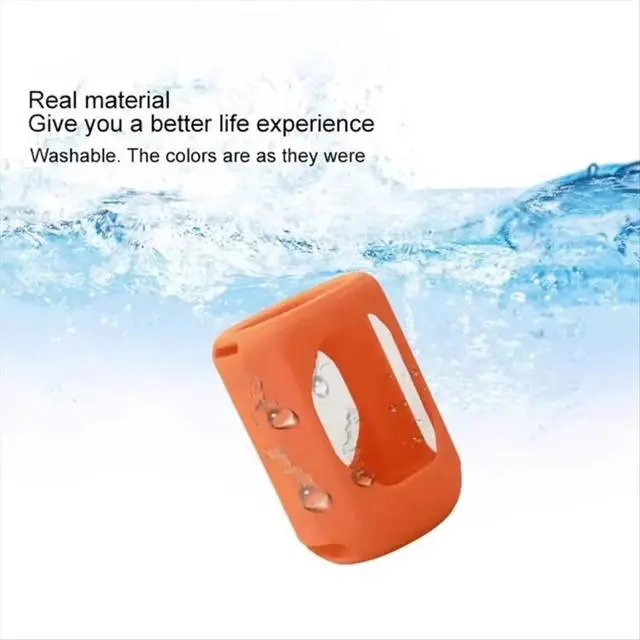 Alt view image 3 of 3 - Shockproof Silicone Protective Sleeve for Speaker Mini Dustproof Cover Case Enhanced Grip Black