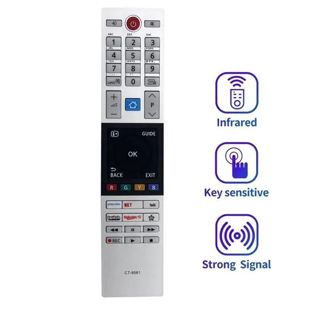Alt view image 2 of 3 - CT-8561 Replace Remote Control for SMART LED TV Remote Control
