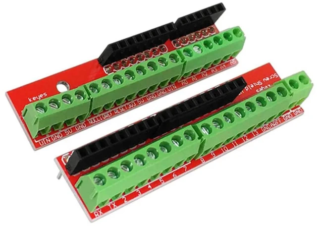 Alt view image 2 of 3 - Shield V2 Study Terminal Expansion Board for R3 with Enhanced Support