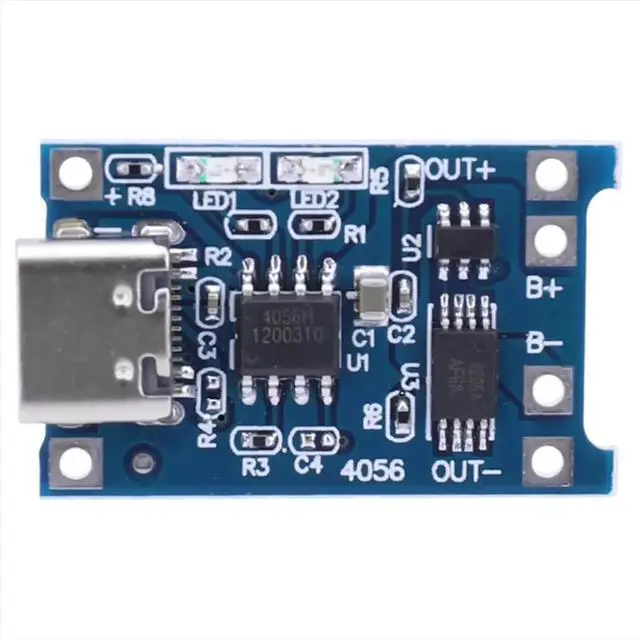 Main image of 15Pcs Type-C Lithium Charger Module 5V 1A Charging Board with Dual Protection Functions for DIY Projects