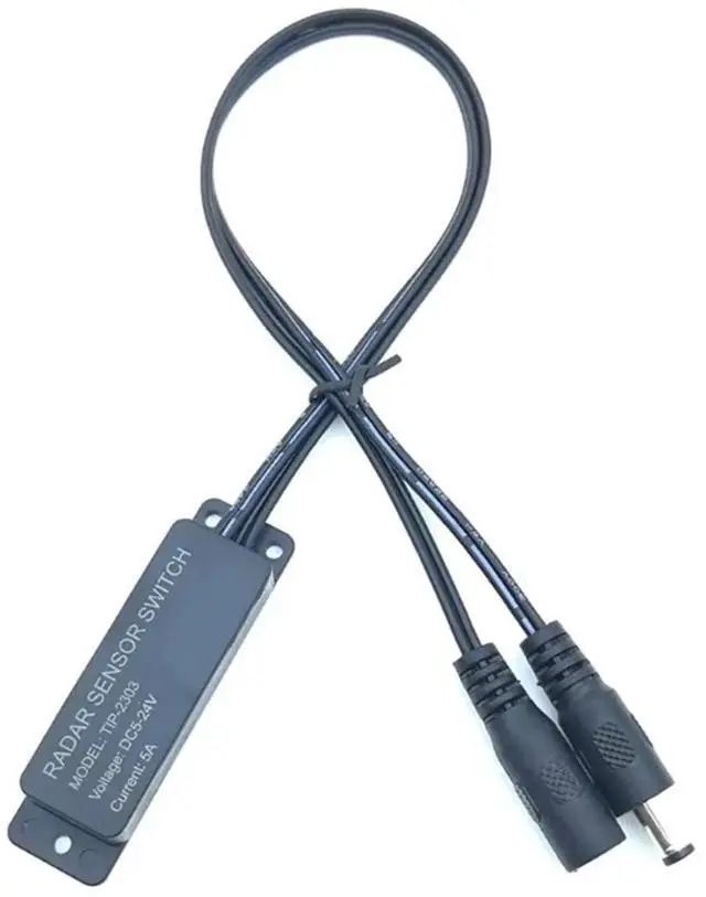 Alt view image 3 of 3 - DC 5-24V Microwave Radar Sensor Switch Controller Human Body Induction Switch for PWM LED Monochrome Bar Light