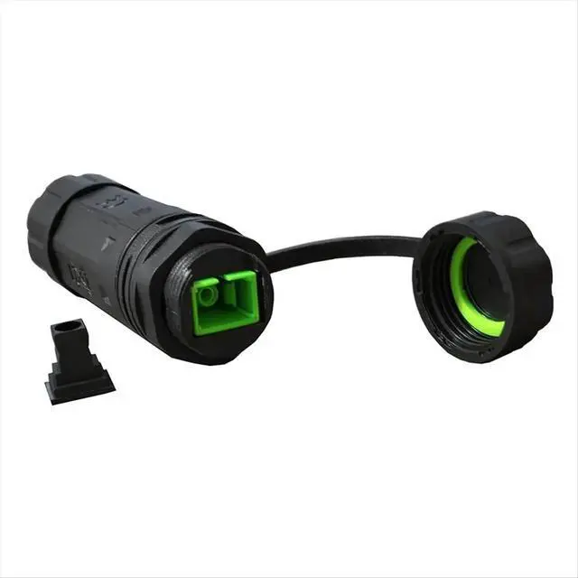Alt view image 2 of 3 - IP68 Waterproof Fiber Optical Adapter High- SC to LC Extension Connector LC Extend Coupler Adapter SC Single Core
