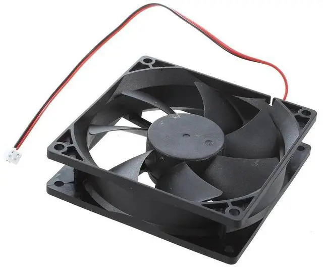 Main image of 90mm x 25mm DC 12V 2Pin Cooling Fan for Computer Case CPU Cooler