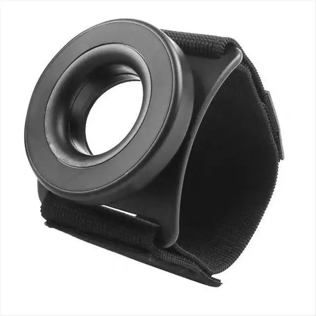 Alt view image 2 of 3 - Strong Magnetic Suction Bracket Mount Mobile Phone Holder Wrist Strap Arm Dedicated