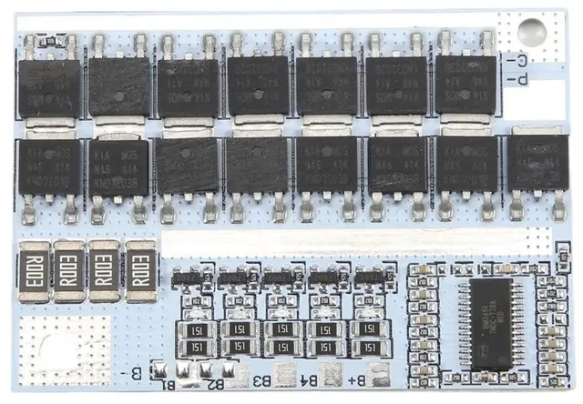 Alt view image 2 of 3 - 12V 16.8V 21V 100A Li-Ion Ternary Lithium Protection Board With Balance Pcm Lipo Protection Pcb(5S)