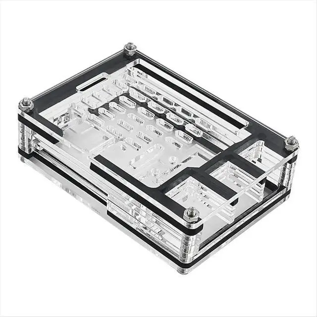 Alt view image 2 of 3 - 9 Layers Acrylic Case for 5 Compatible with for 5 Active Cooler