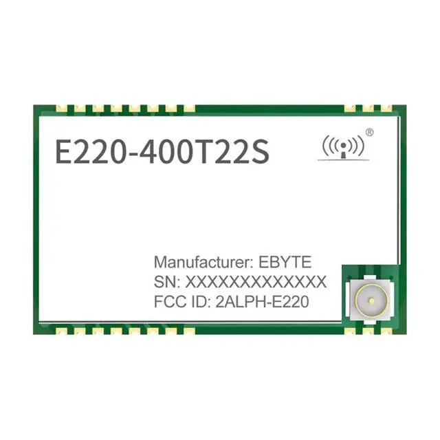 Alt view image 3 of 3 - E220-400T22S LLCC68 LoRa Module 433MHz 470MHz 22dBm Long Range UART WOR Transmitter Receiver