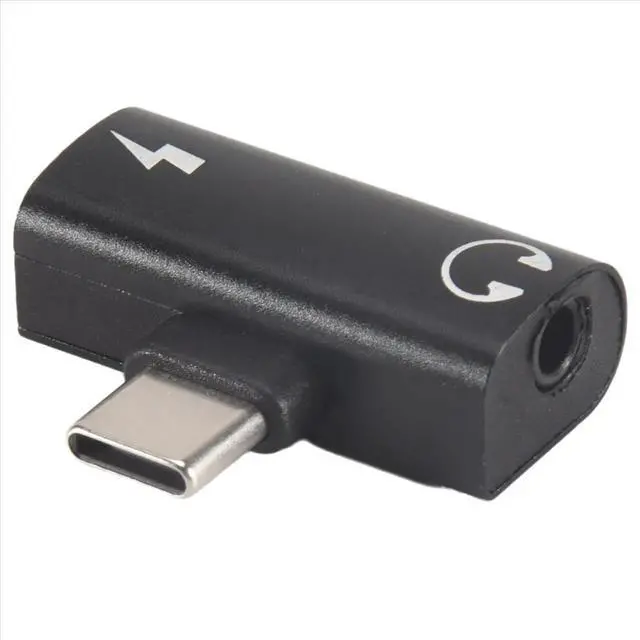 Alt view image 2 of 3 - USB Type C to 3.5mm Jack AUX Audio Headphone Adapter Audio Converter Digital Decoder Fast Charger PD30W