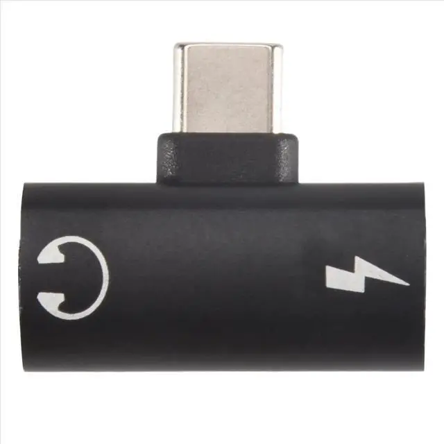 Alt view image 3 of 3 - USB Type C to 3.5mm Jack AUX Audio Headphone Adapter Audio Converter Digital Decoder Fast Charger PD30W