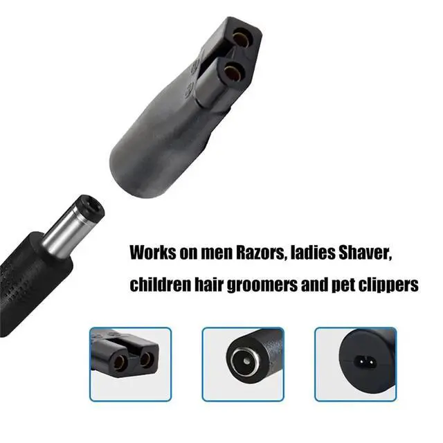 Alt view image 2 of 3 - 8 PCS Replacement Power Cord 5V Charger USB Adapter Set for All Kinds Electric Hair Clippers Shaver Beard Trimmer