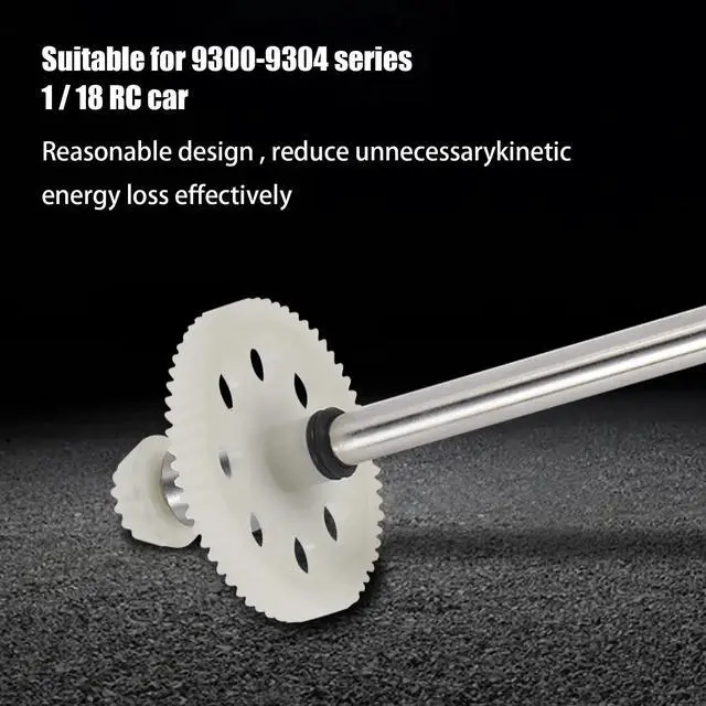 Main image of PX 9300-05 Metal Main Axie Drive Shaft With Gears Bearing 1/18 Spare Parts RC Parts